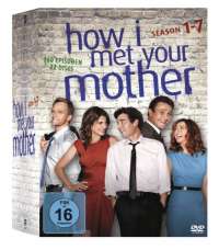 How I Met Your Mother Komplettbox, Seasons 1-7