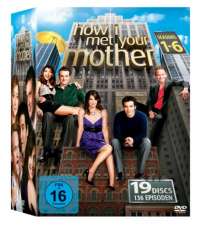 How I Met Your Mother Komplettbox, Seasons 1-6
